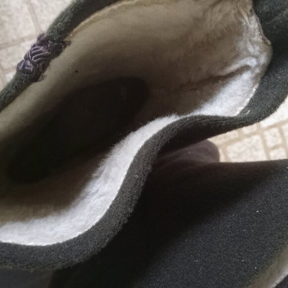 Vintage 1960 winter wool boots with sheep inside - Picture 4 of 6